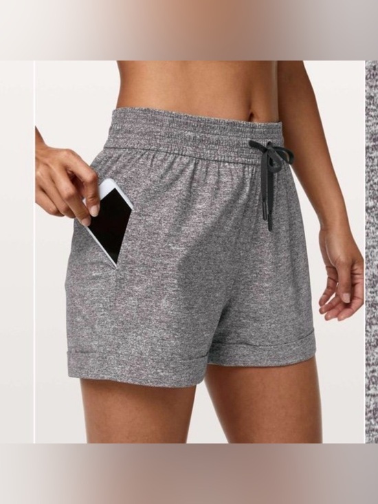 lululemon athletica Pants - lululemon athletica Heather Gray Athletic Lounge Shorts